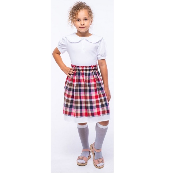 Блуза Vidoli G-21932S р.134 белый 