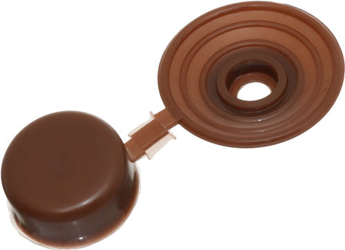 Захисний ковпачок Keramoplast 23 х 4,2 мм коричневий 200 шт. 