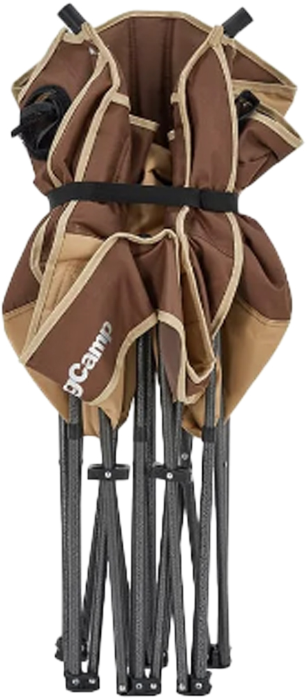 Крісло розкладне KingCamp Canna C20 Plus Khaki/Coffee (2248.65.53)