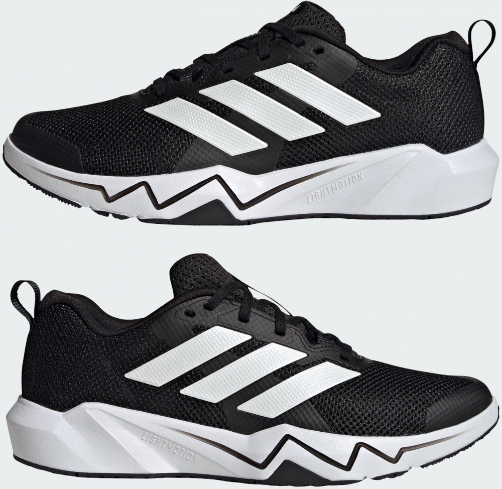 Кросівки чоловічі Adidas RAPIDMOVE GO TRAINER M CBLACK/FTWWHT/FTWWHT JQ3950 р.44 чорні