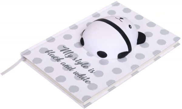 Книга для нотаток Панда Сквіш А5