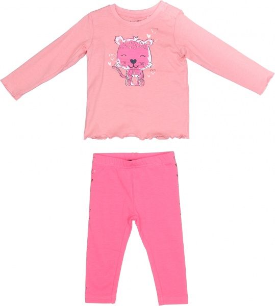 Комплект для новонароджених Blue Seven 966521 сірий із рожевим р.74 