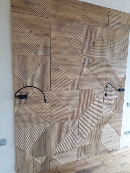 3D-панель гипсовая Gipster Лайнс 2 0.25 кв.м 