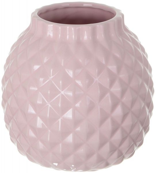 Ваза керамическая пудровая JOL16A29-1PK 15,7х15,5 см Herisson