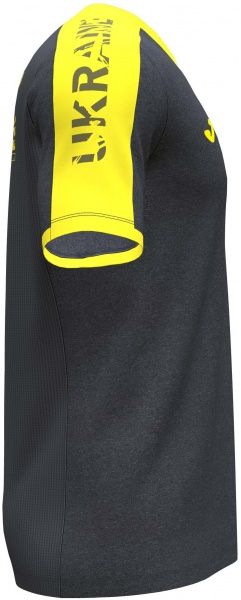 Футболка форми збірної України 2021 Joma FED. FUTBOL UCRANIA SHORT SLEEVE T-SHIRT AT102362B159 р. M сірий