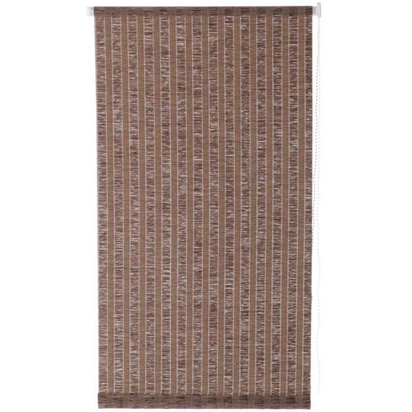 Ролета Mini Bella Vita 40x150 см коричневая полоса