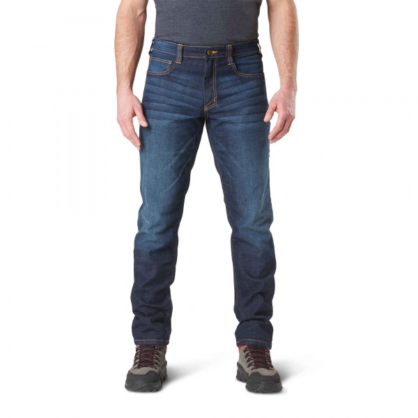 Джинси 5.11 Tactical Тактичні Defender-Flex Slim Jean р. W35/L32 Dark Wash Indigo 74465 
