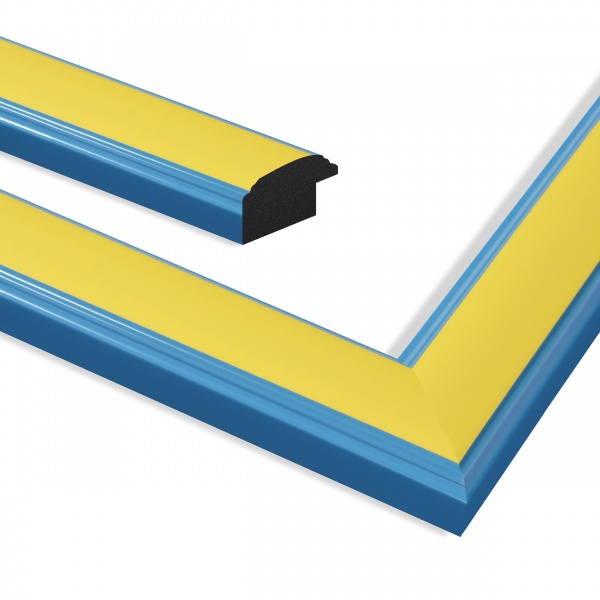 Рамка Marco 2313 1 фото 21х30 см синій із жовтим 