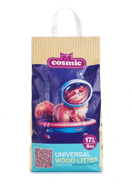 Наполнитель для клеток и лотков COSMIC Universal 5 кг 