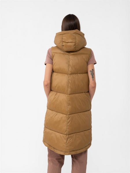 Жилет 4F VEST F074 4FAW23TVESF074-82S р.M коричневый