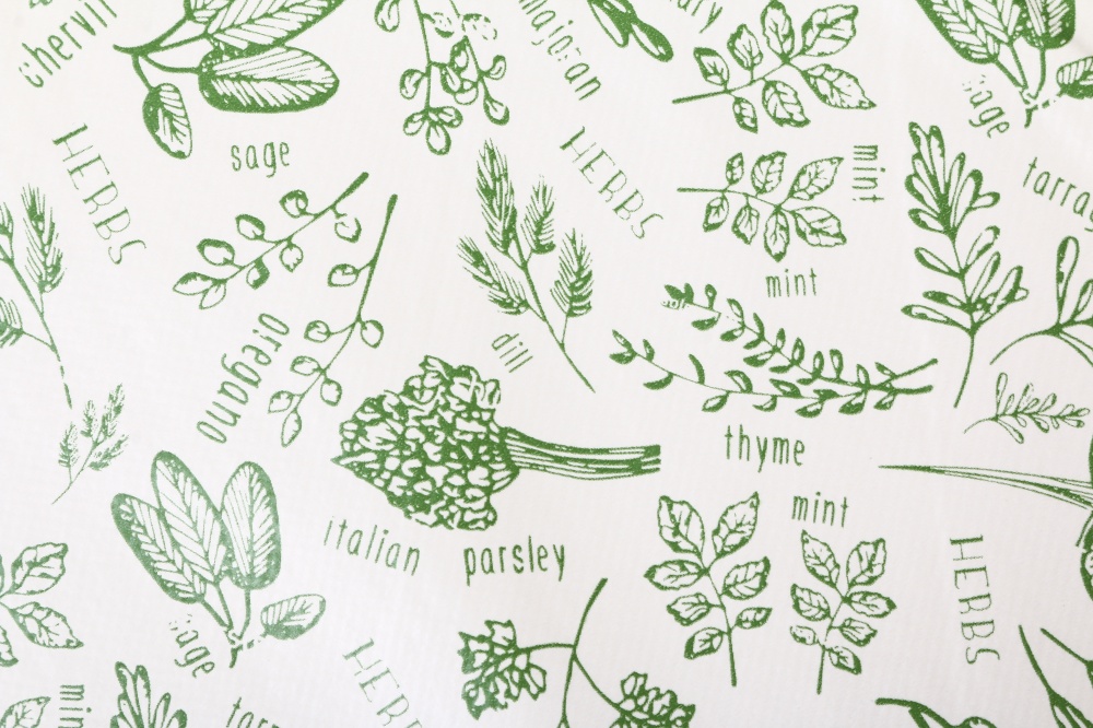 Скатертина Hearbs d140 бежевий UP! (Underprice)