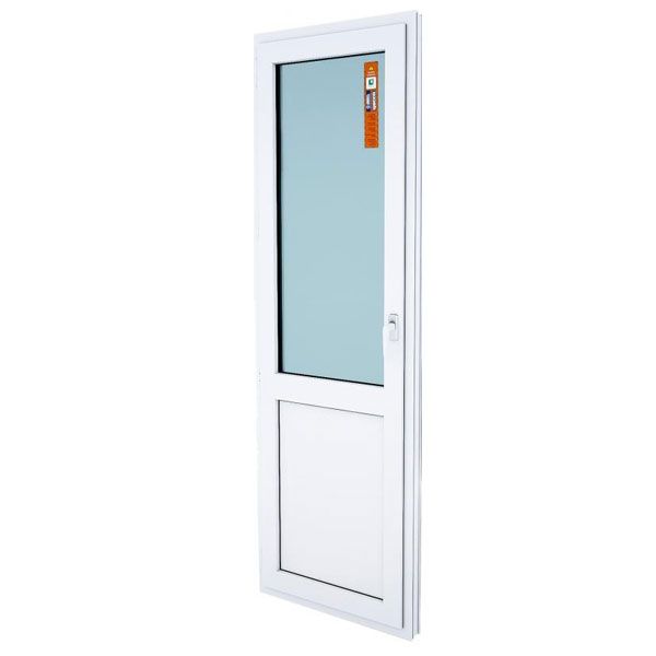 Двері металопластикові Decco 700x2100 мм ліві 