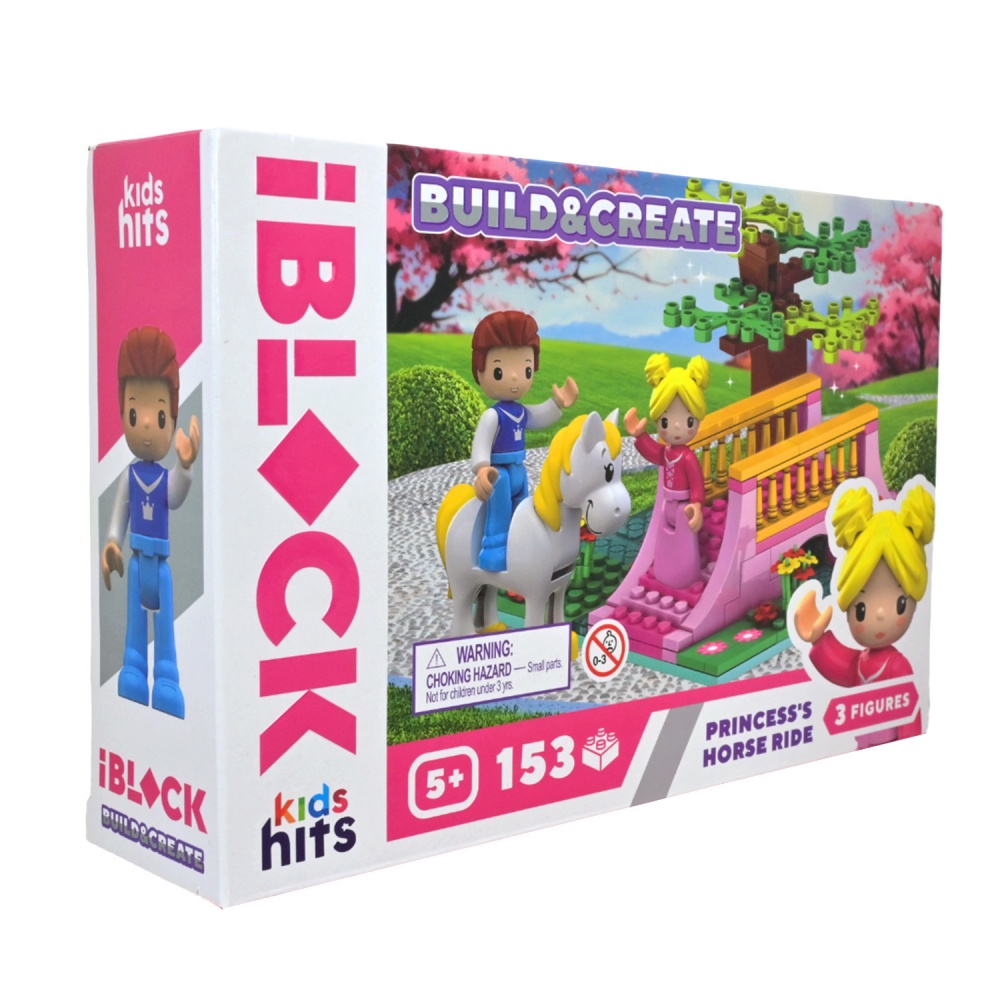 Конструктор Shantou Kids hits IBLOCK JUNIOR 153 дет. KH08/007/4