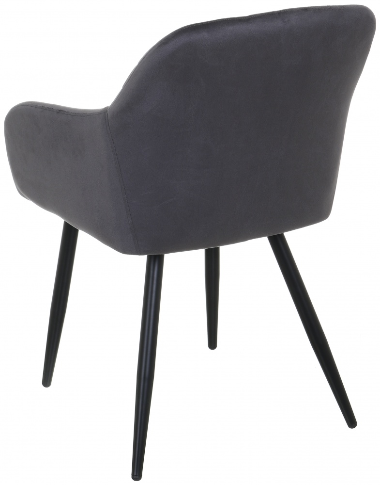 Стілець обідній Руссо JSC-8038 темно-сірий / чорний