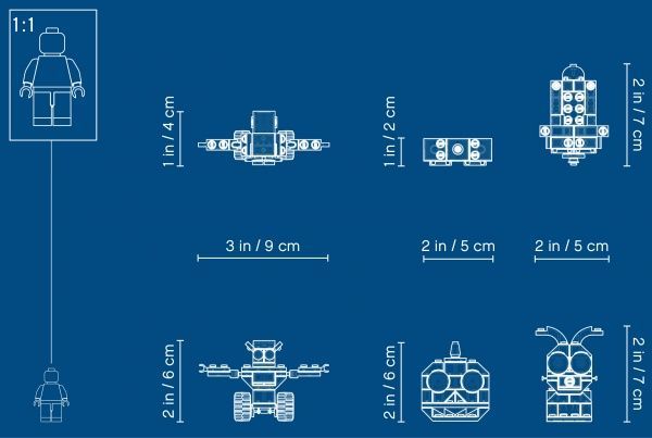 Конструктор LEGO Classic Кубики и глазки 11003