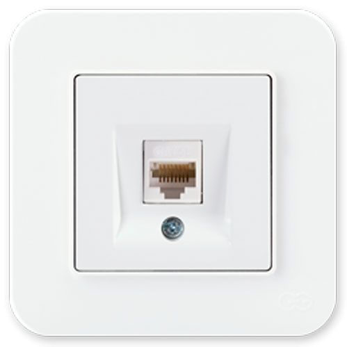 Розетка Gunsan Radius крем 01 37 12 00 100 130