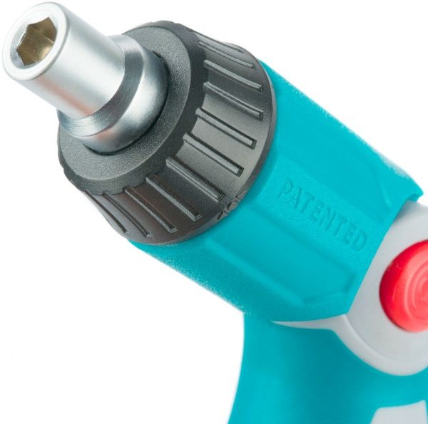 Отвертка Total с храповым механизмом + биты 12 шт. 13 шт. TACSD30136