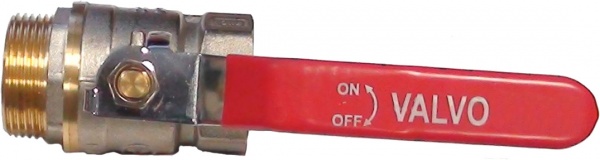 Кран шаровой Valvo DN 15 1/2 ВЗ рычаг