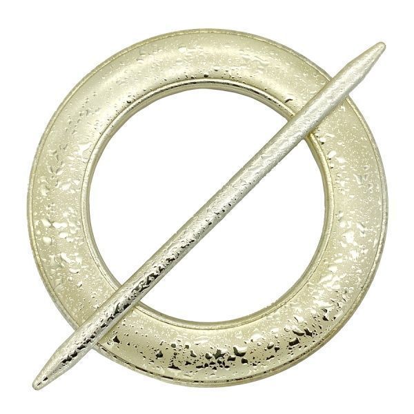 Декор Круг d150 мм мокрое золото С001-1а MISLT