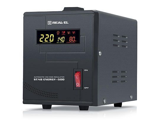 Стабилизатор напряжения Real-el STAB Energy-500