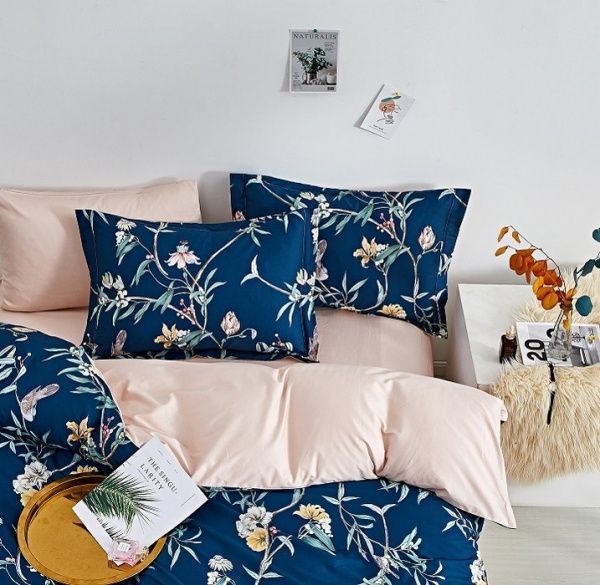 Комплект постільної білизни 2.0 Y20992M синій Word of Dream 