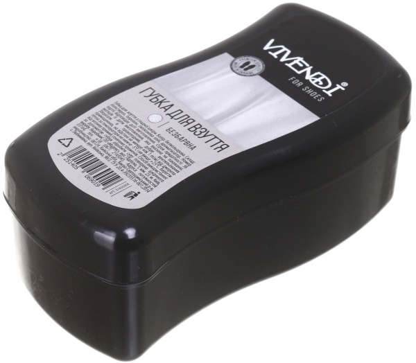 Губка Vivendi для взуття Хвиля безбарвний