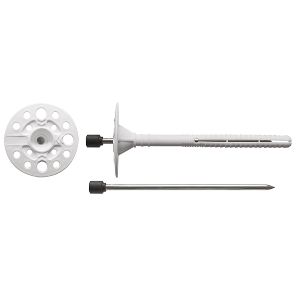 Дюбель фасадный для теплоизоляциидля минеральной ваты с термомостом 10x120 мм 50 шт. Expert Fix