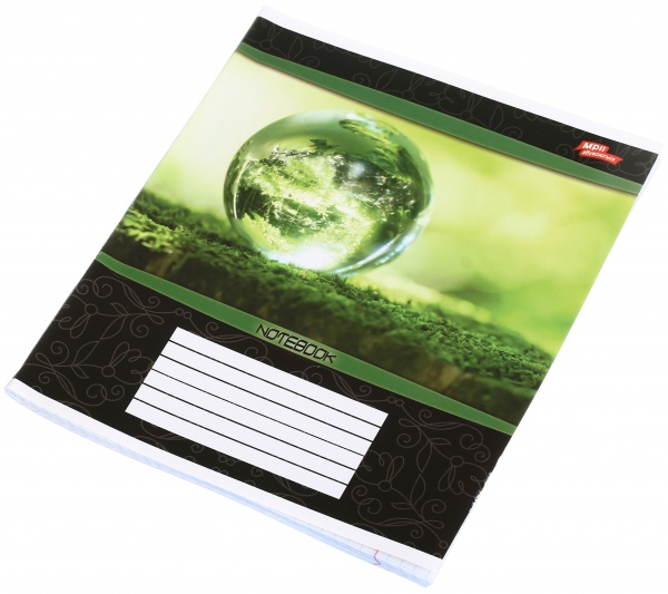 Тетрадь школьная уф-лак 48 листов в клеточку в ассортименте Мечты сбываются