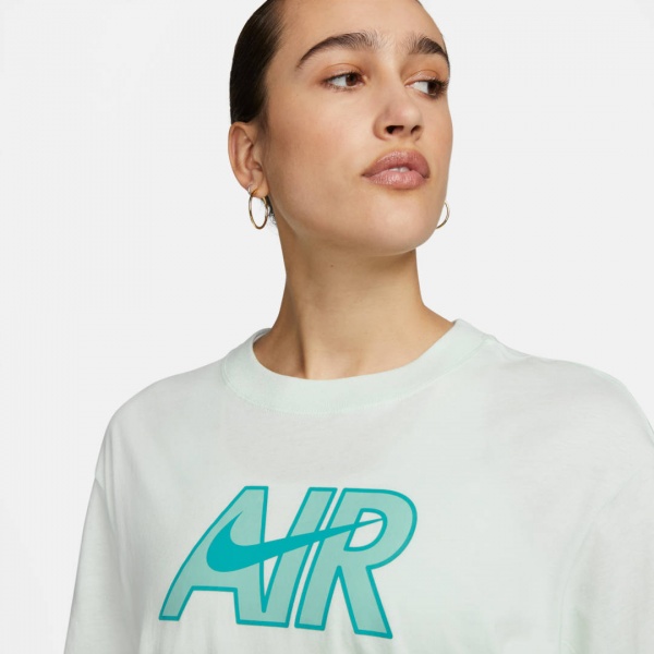 Футболка Nike W NSW TEE BF AIR DN5800-394 р.S бірюзовий