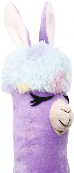 Подушка-обіймашка Лама 22x47 см бузковий Гулівер Країна 