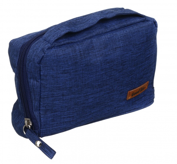 Органайзер для цифрових аксесуарів комплектуючих 17х7х12,5 см синій 