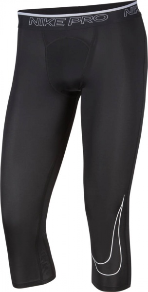 Лосини Nike M NP DF 3QT TIGHT DD1919-010 р.S чорний
