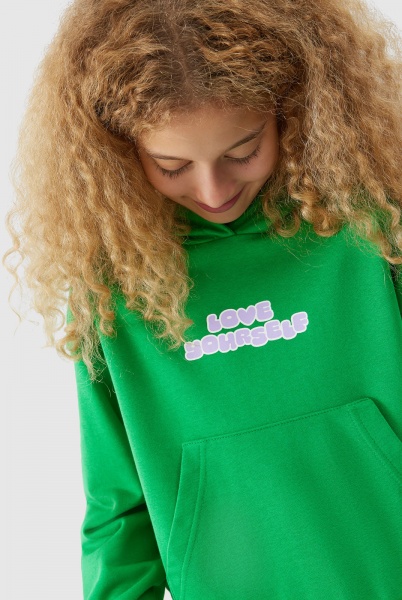 Джемпер 4F SWEATSHIRT F645 4FJAW23TSWSF645-41S зеленый