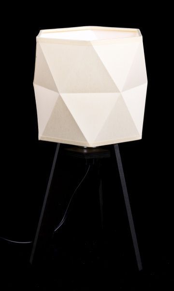 Настольная лампа TK Lighting Bruno Venge 1x60 Вт E27 коричневый с белым 