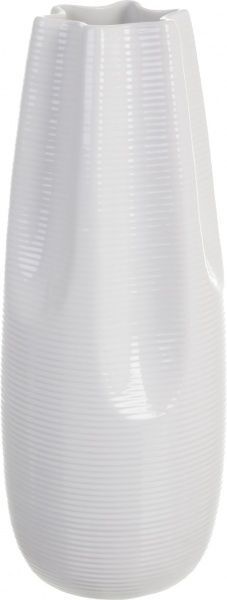 Ваза керамічна Iceberg 16.5х40 см сіра