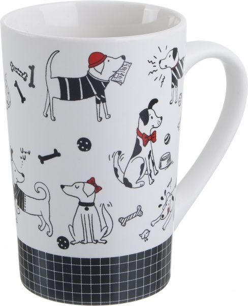 Чашка Dogs Party 380 мл порцеляна Fiora