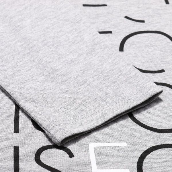 Футболка для хлопчиків LINCOLN&SHARKS 2H3903 р.146 сірий меланж 