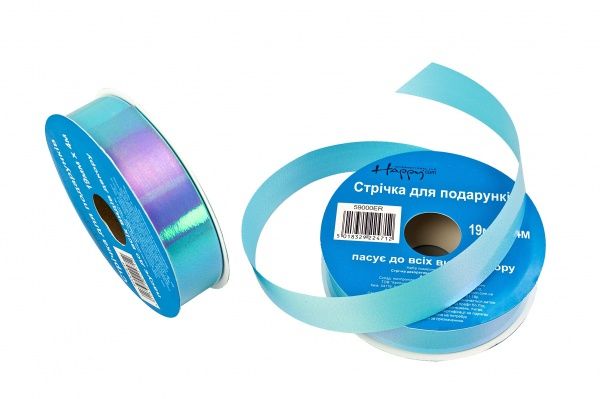 Бантики Стрічка декоративна (19ммХ4м) перламутрова 1,9 см 4 м рожевий 