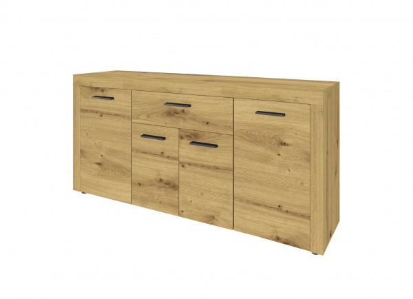 Комод SOKME 4Д/1Ш Фокус дуб артизан/дуб артизан 