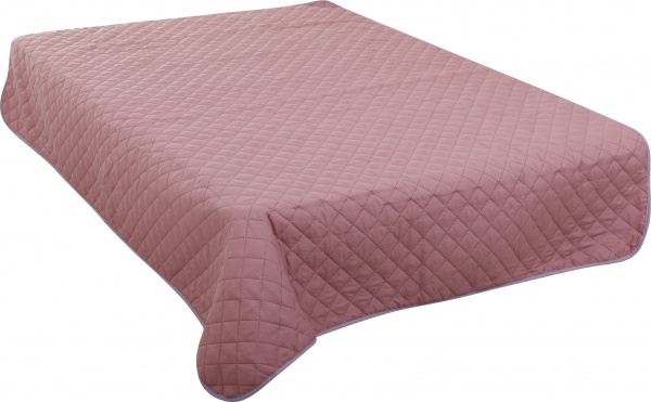 Покрывало Dusty Rose 160x215 см UP! (Underprice) лиловый/розовый 