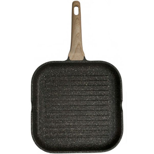 Сковорода-гриль Kohen Pure Stone Grill 28х28 см (KN78828)