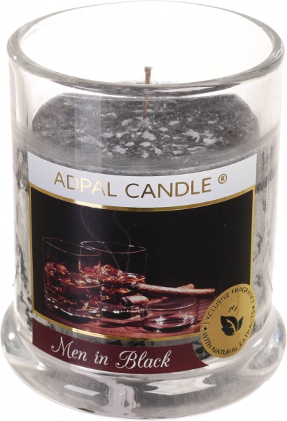 Свеча ароматическая Pako-If Люди в черном 10х7,6 см (А-197) 