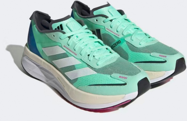 Кроссовки Adidas ADIZERO BOSTON 11 GV9064 р.40 2/3 бирюзовый