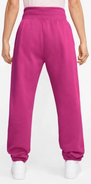 Брюки Nike W NSW PHNX FLC HR OS PANT DQ5887-615 р. S розовый