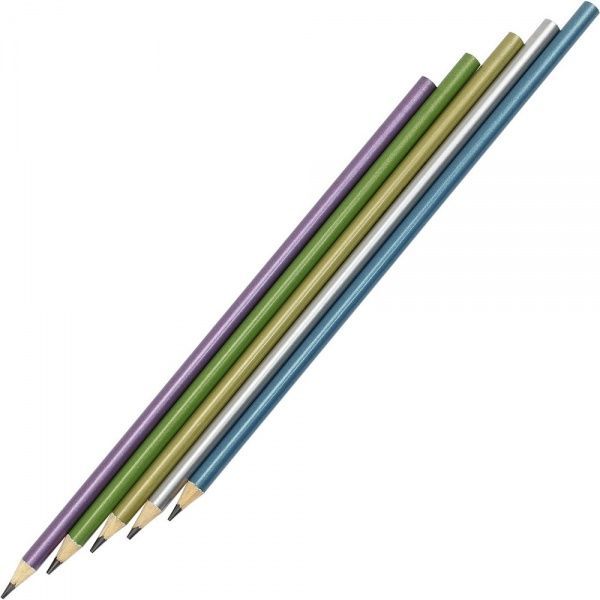 Олівець чорнографітний Slim Metallic 1 вересня