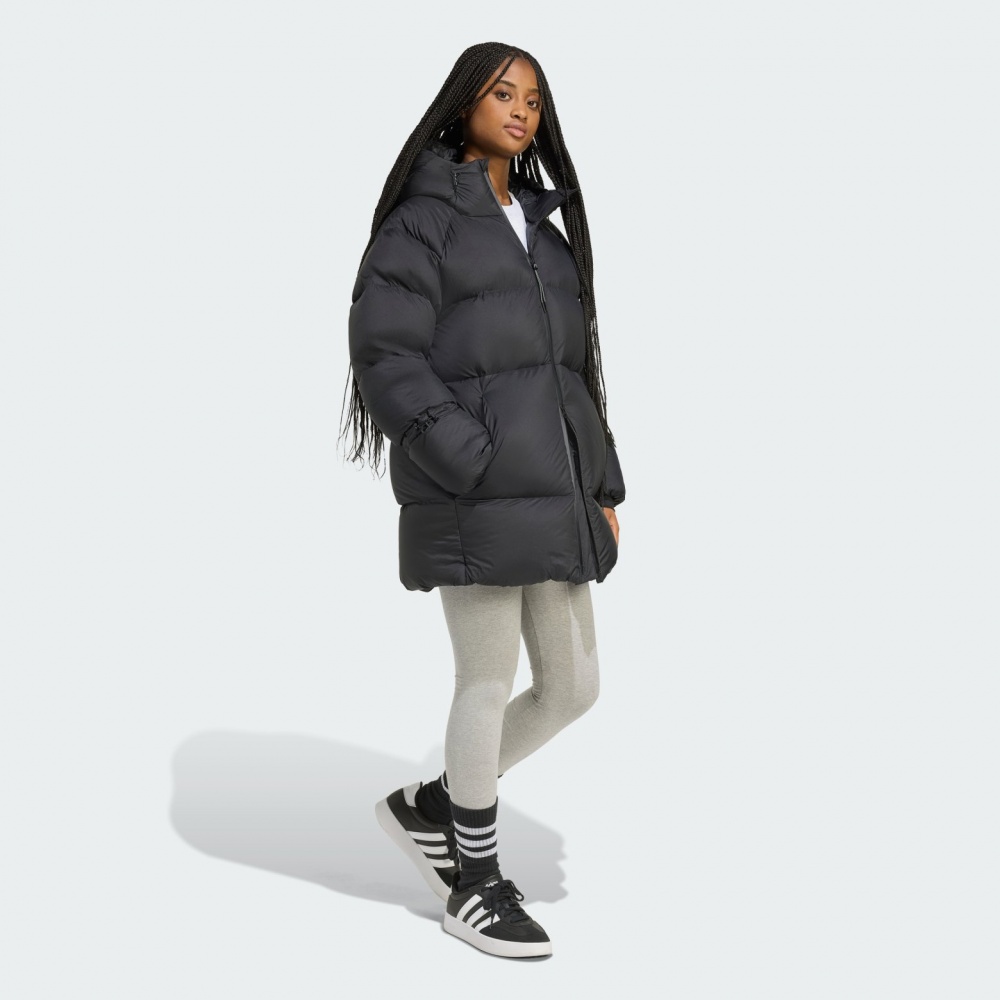 Пуховик женский зимний Adidas WMYSHELTER PRK JN1998 р.S черный