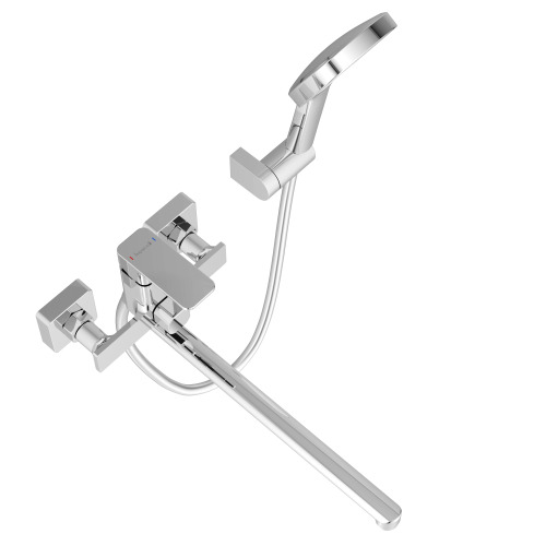 Змішувач для ванни Imprese SLANICE L-вилив 350 мм,хром