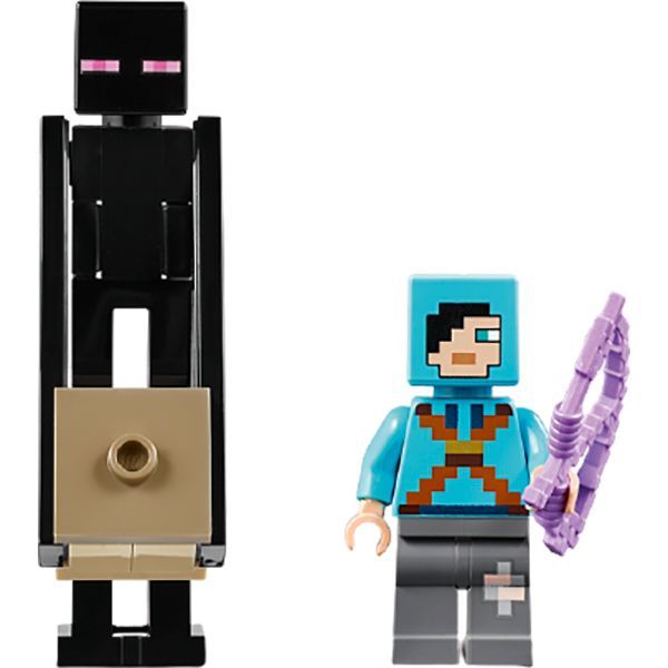 Конструктор LEGO Minecraft Битва на земле 21151