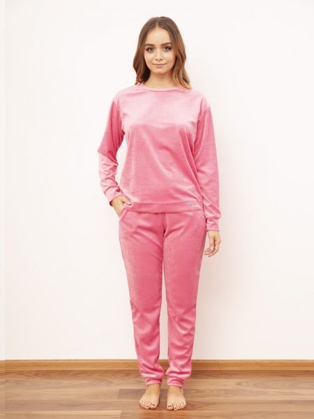 Костюм домашний женский Roksana №675/50019 р. XXL темно-розовый 