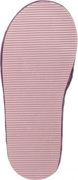 Тапки домашние Twins HS-VL велюровые с бантом р. 36 - 37 лиловый 